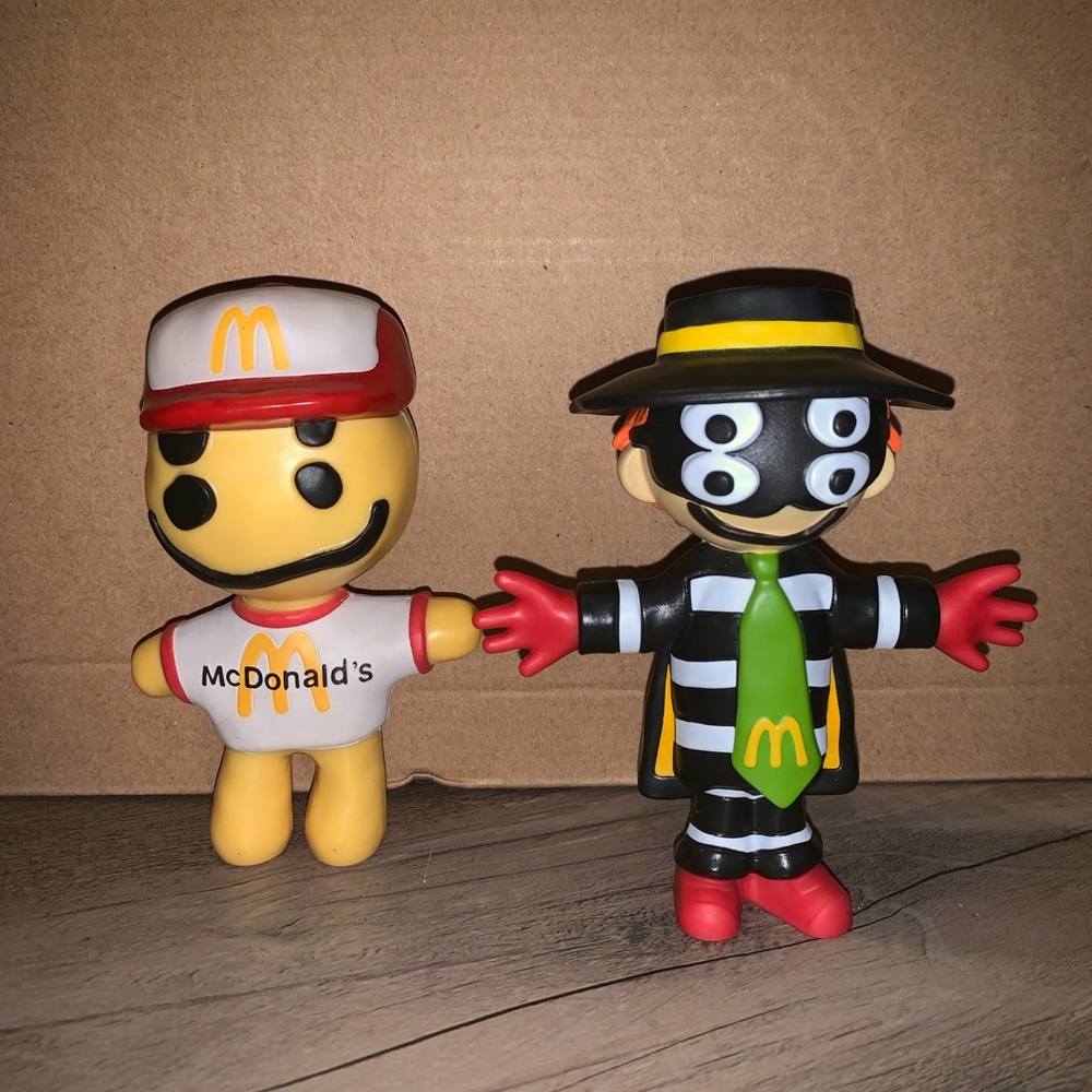 Hamburgler and Cactus Buddy McDonald’s Adult Happy Meal